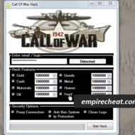call of war hack cheat mod is on StageIt